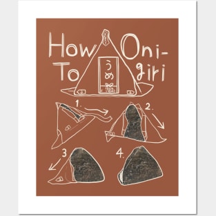 How To Onigiri Posters and Art